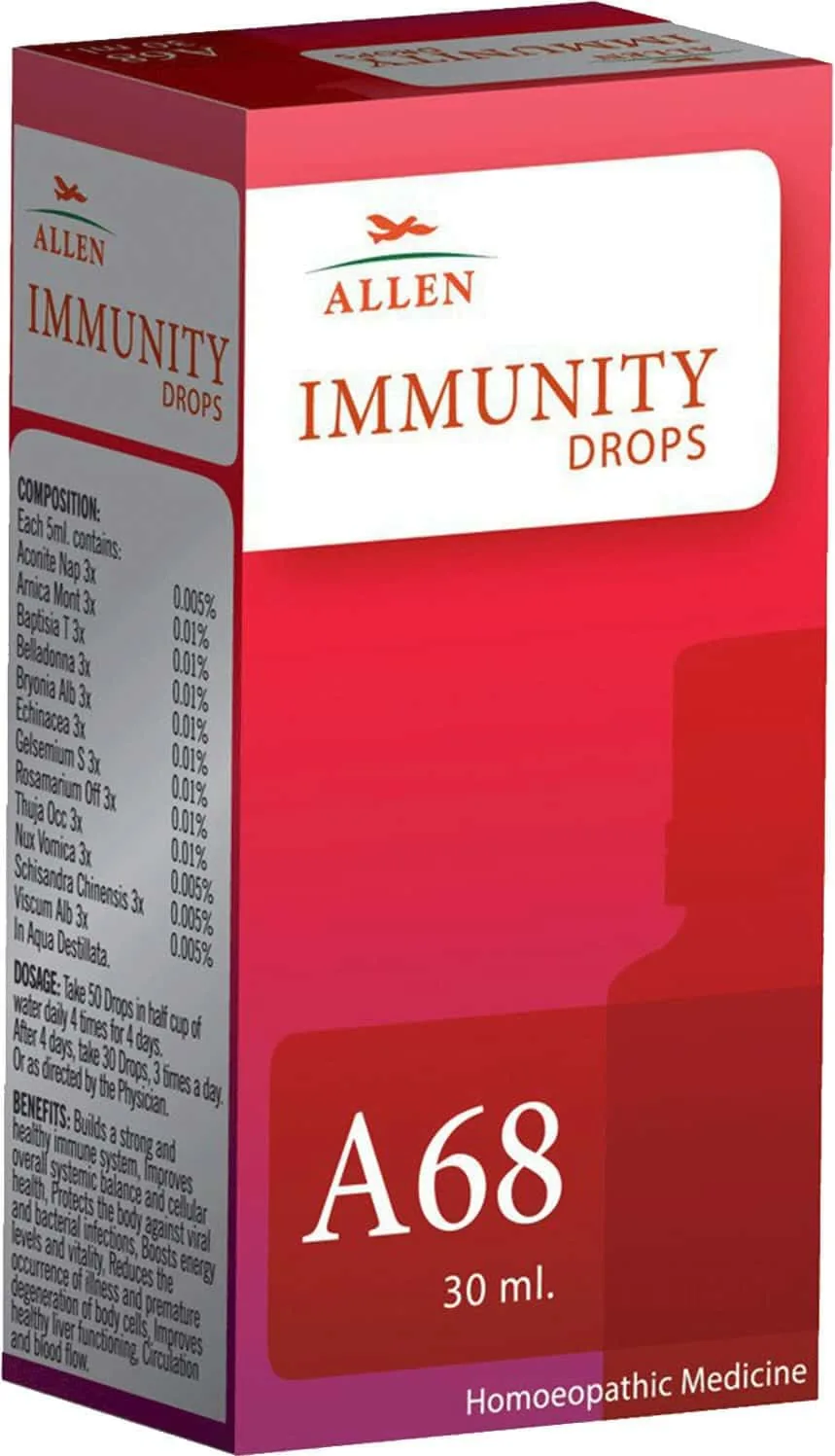 Allen Homeopathy A68 Immunity Drops