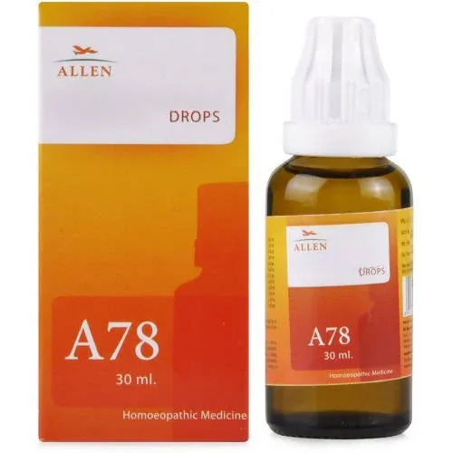 Allen Homeopathy A78 Drops | Homeopathic Formula for Chronic Anxiety and Stress Relief-2