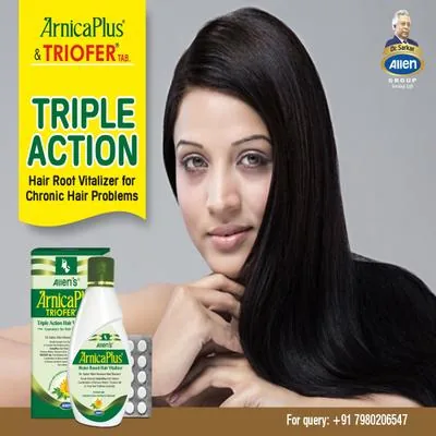 Allens Arnica Plus With Triofer Tablets | Dual Action Hair Care Kit | Controls Hair Fall & Dandruff-3