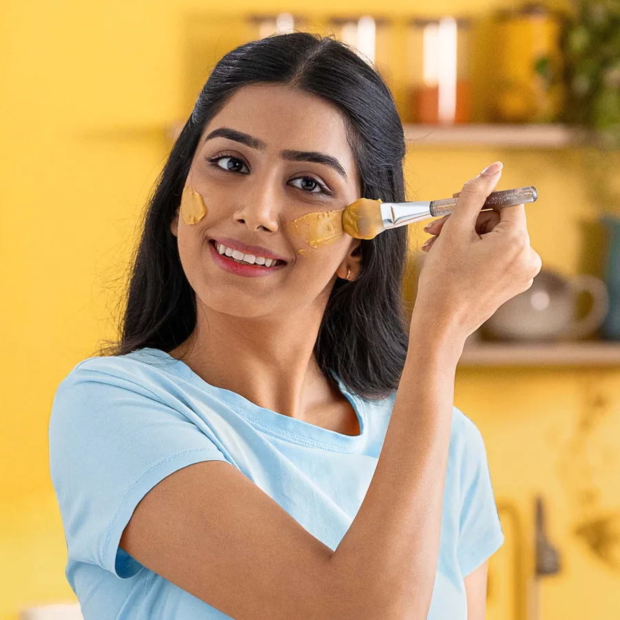 Alps Goodness Wild Turmeric Powder | Kasturi Haldi Face Mask | Stain-Free Natural Glow-3