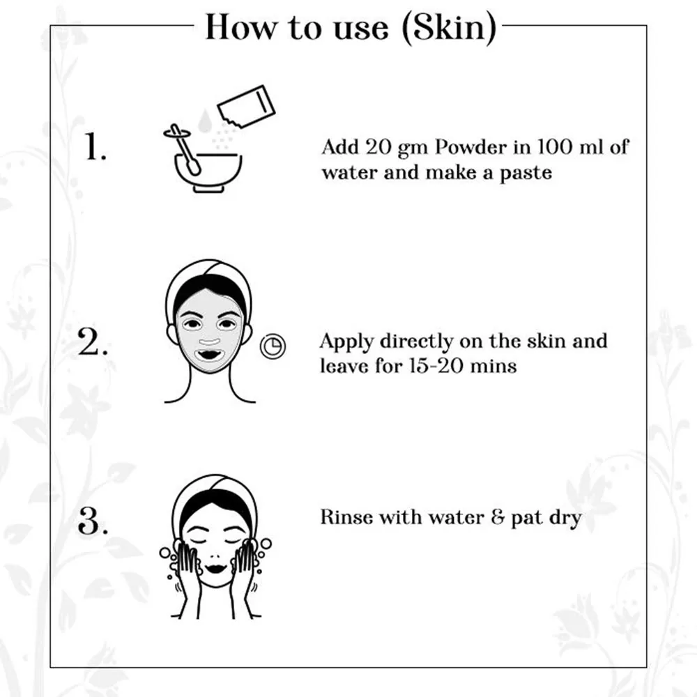 Alps Goodness Wild Turmeric Powder | Kasturi Haldi Face Mask | Stain-Free Natural Glow-4