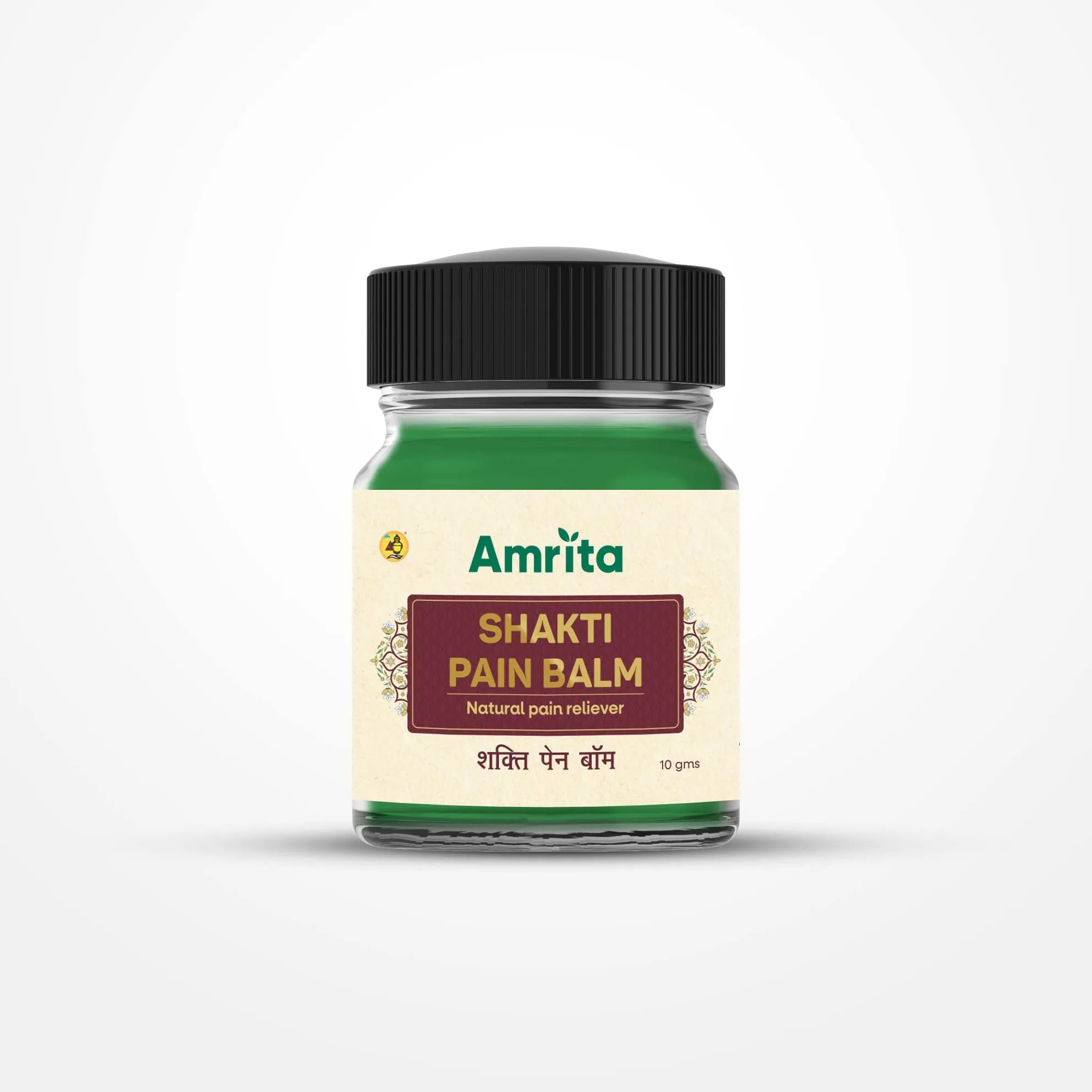 Amrita Shakti Pain Balm | Ayurvedic Herbal Ointment | Fast Relief from Headaches and Muscle Aches-2