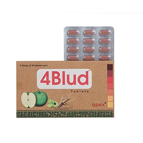 Apex Ayurvedic 4 Blud Tablets