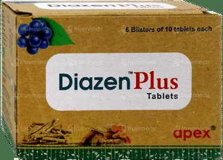 Apex Ayurvedic Diazen Plus Tablets | Herbal Glucose Support | Natural Metabolic Balance-4
