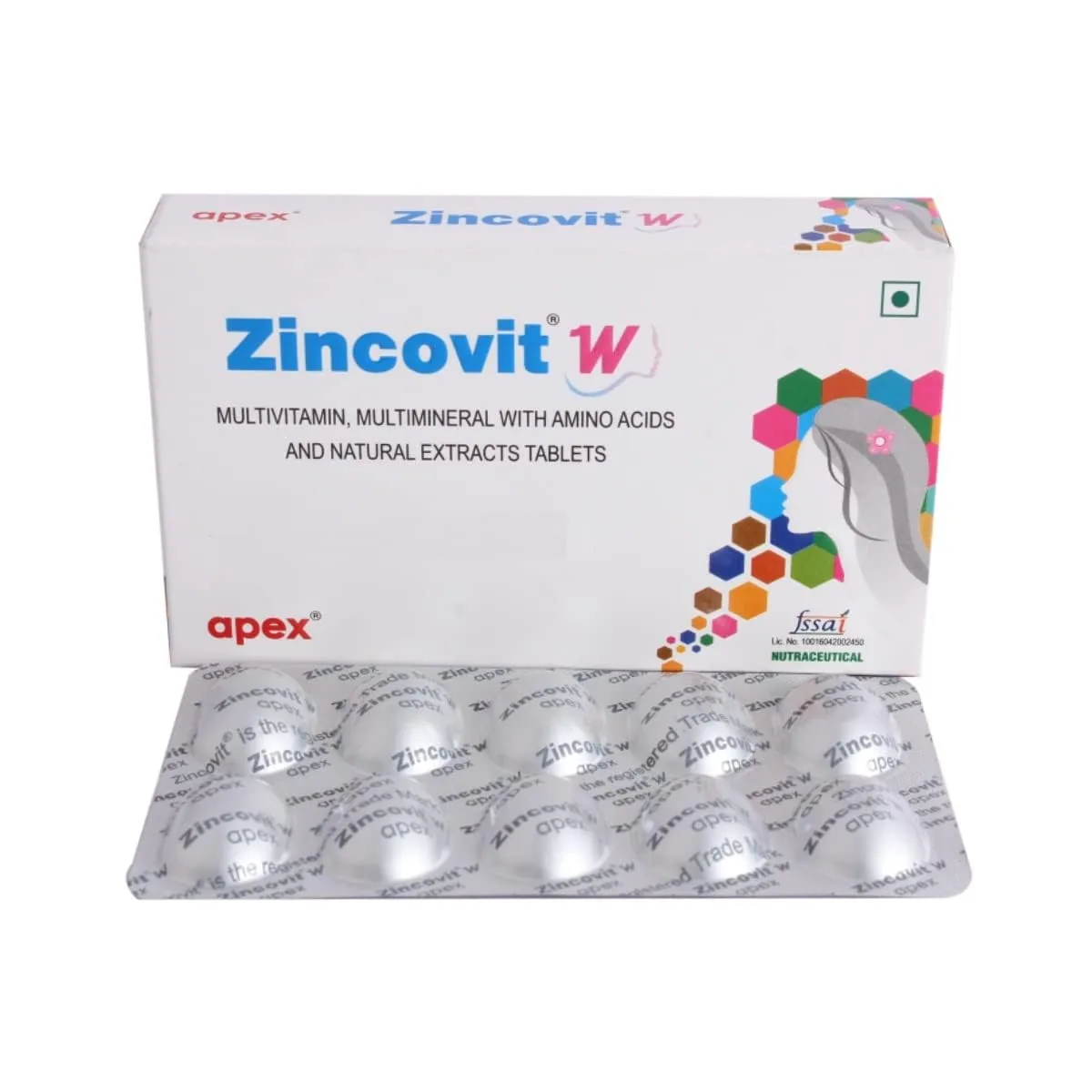 Apex Ayurvedic Zincovit Tablets