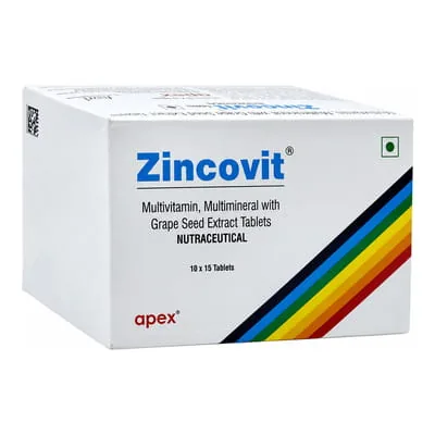 Apex Ayurvedic Zincovit Tablets | Multivitamin & Multimineral Supplement | Immune Support-2