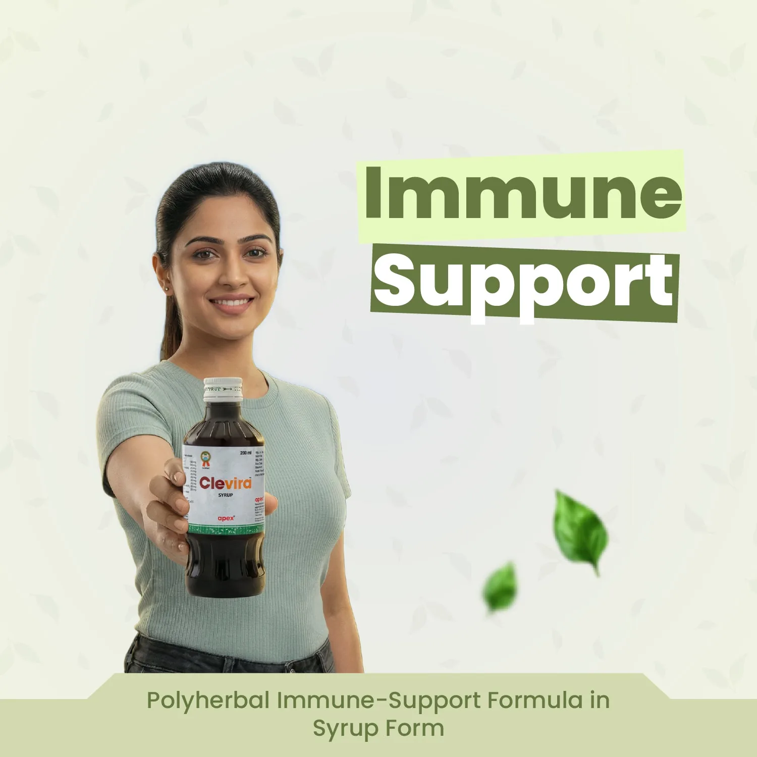 Apex Clevira Syrup | Ayurvedic Immunity Booster | Natural Antiviral and Antioxidant Support-1