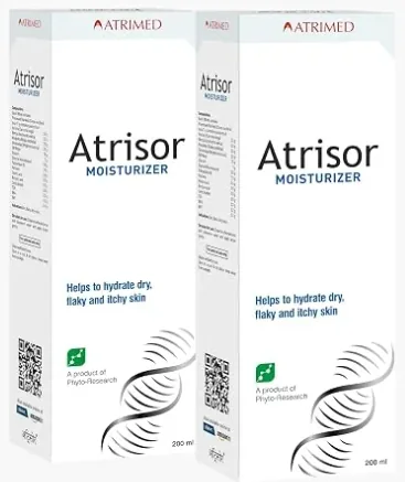 Atrimed Ayurvedic Atrisor Moisturizer | Herbal Skin Hydration | Soothing Daily Care Atrimed Ayurvedic Atrisor Moisturizer | Herbal Skin Hydration | Soothing Daily Care - 200 ml (Pack of 2)