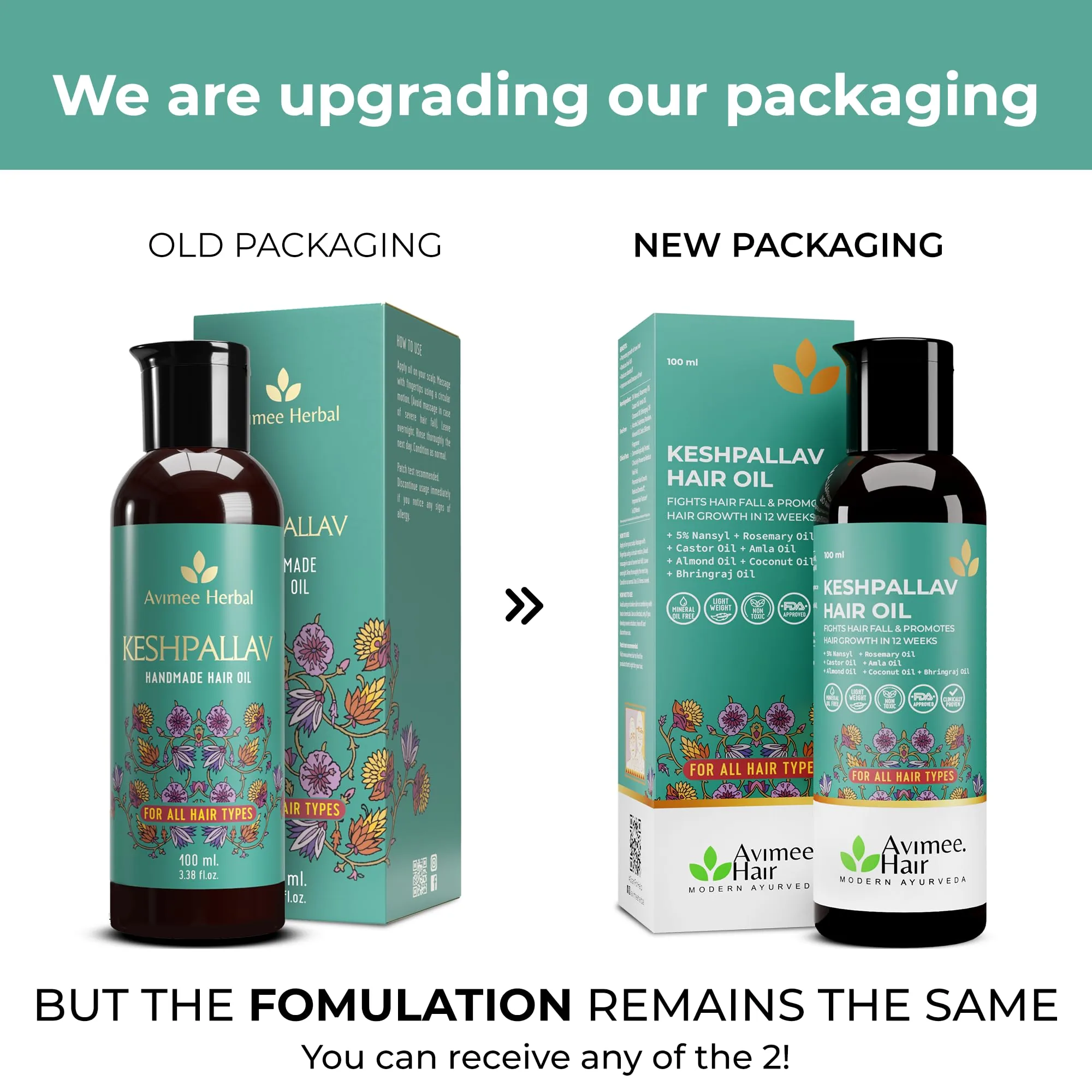 Avimee Herbal Anti Hairfall Kit | Complete Hair Care Routine | Strengthens Roots and Controls Hair Fall-2