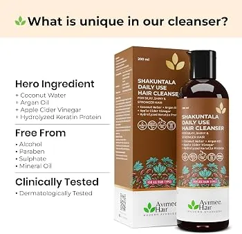Avimee Herbal Anti Hairfall Kit | Complete Hair Care Routine | Strengthens Roots and Controls Hair Fall-4
