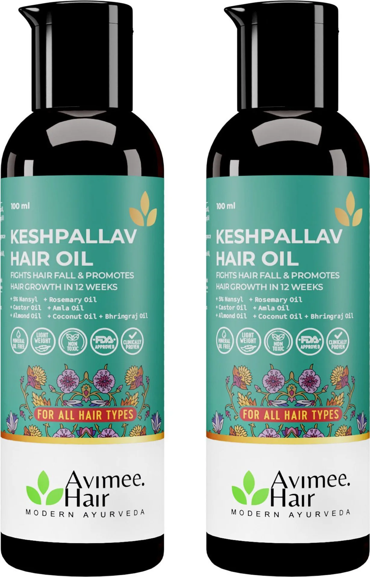 Avimee Herbal Keshpallav Hair Oil-1