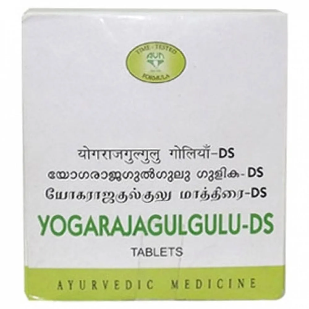 AVN Ayurveda Yogaraja Gulgulu DS | Double Strength Ayurvedic Tablets | Joint and Vata Support-2