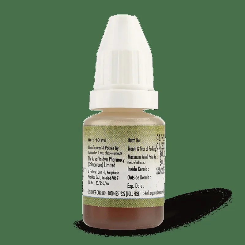 AVP Ayurveda Anu Thailam | Traditional Nasal Oil | Sinus and Allergy Relief-3