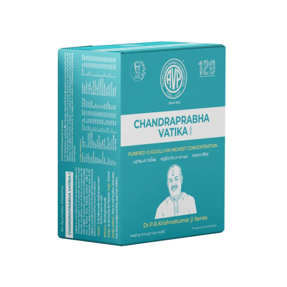 AVP Ayurveda Chandraprabha Vatika Tablets