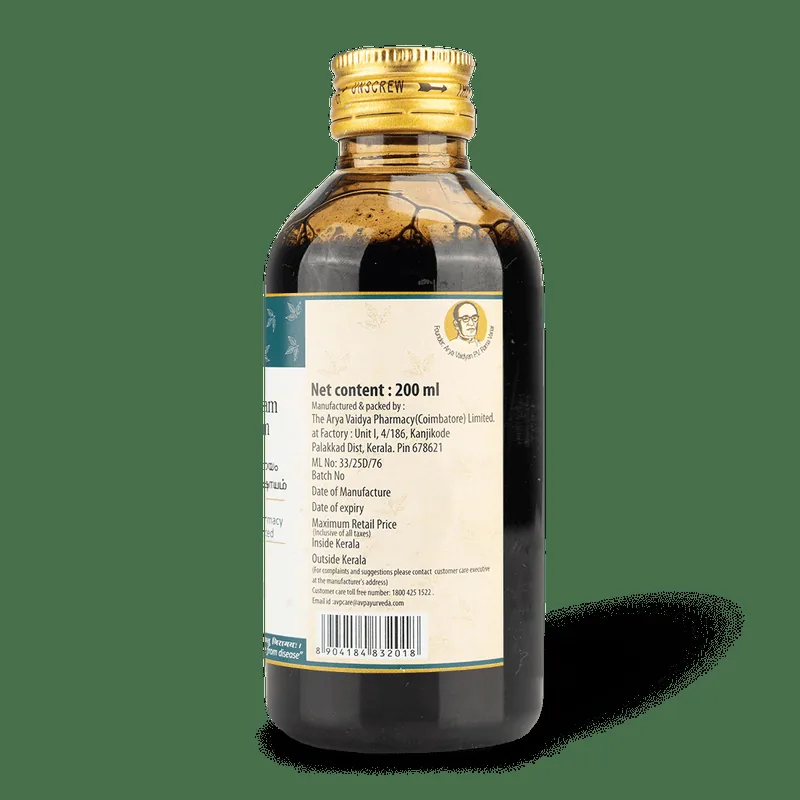 AVP Ayurveda Indukantham Kashayam | Classical Ayurvedic Decoction | Digestive Support & Bloating Relief-3