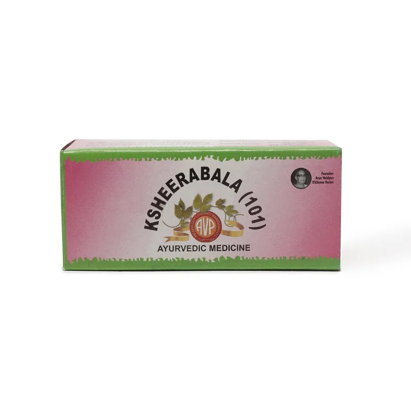 AVP Ayurveda Ksheerabala (101) | Concentrated Nerve & Joint Support | Traditional Vata Balancing Formula-2