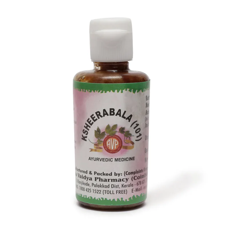 AVP Ayurveda Ksheerabala (101) | Concentrated Nerve & Joint Support | Traditional Vata Balancing Formula-3