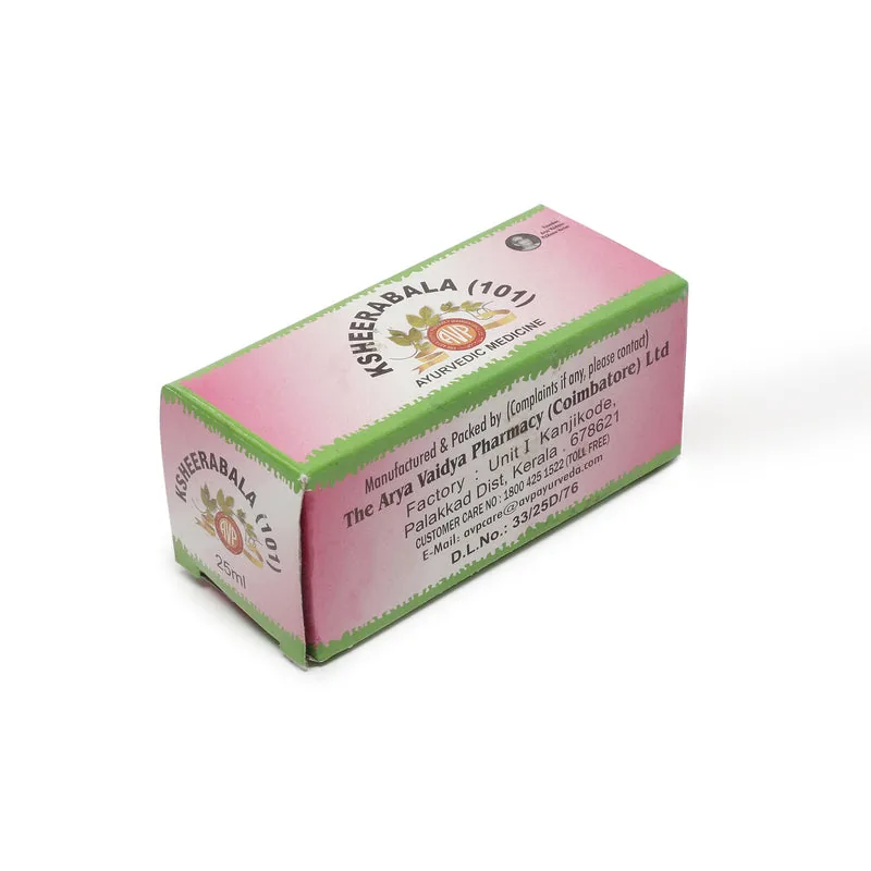 AVP Ayurveda Ksheerabala (101) | Concentrated Nerve & Joint Support | Traditional Vata Balancing Formula-4