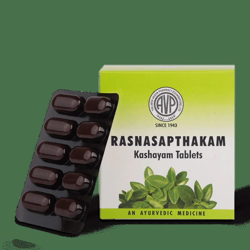 AVP Ayurveda RasnaSaptakam Kashayam Tablets | Herbal Joint Support | Traditional Vata-Pacifying Formula-2