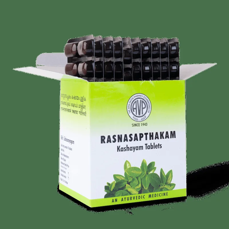 AVP Ayurveda RasnaSaptakam Kashayam Tablets | Herbal Joint Support | Traditional Vata-Pacifying Formula-3