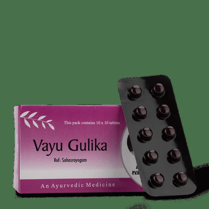AVP Ayurveda Vayu Gulika | Traditional Vata Balancing Tablet | Digestive and Respiratory Support-5