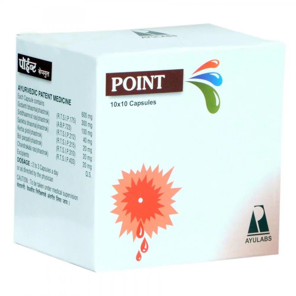 Ayulabs Ayurveda Point Capsules | Ayurvedic Haemostatic Support | Natural Bleeding Management-2