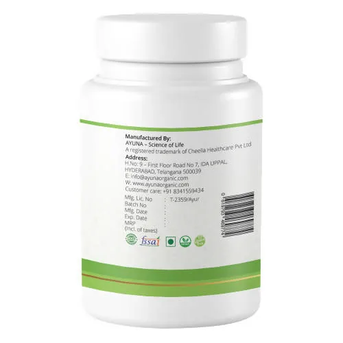 Ayuna Brahmi Veg Capsules | Ayurvedic Brain & Memory Support | Natural Cognitive Wellness-3
