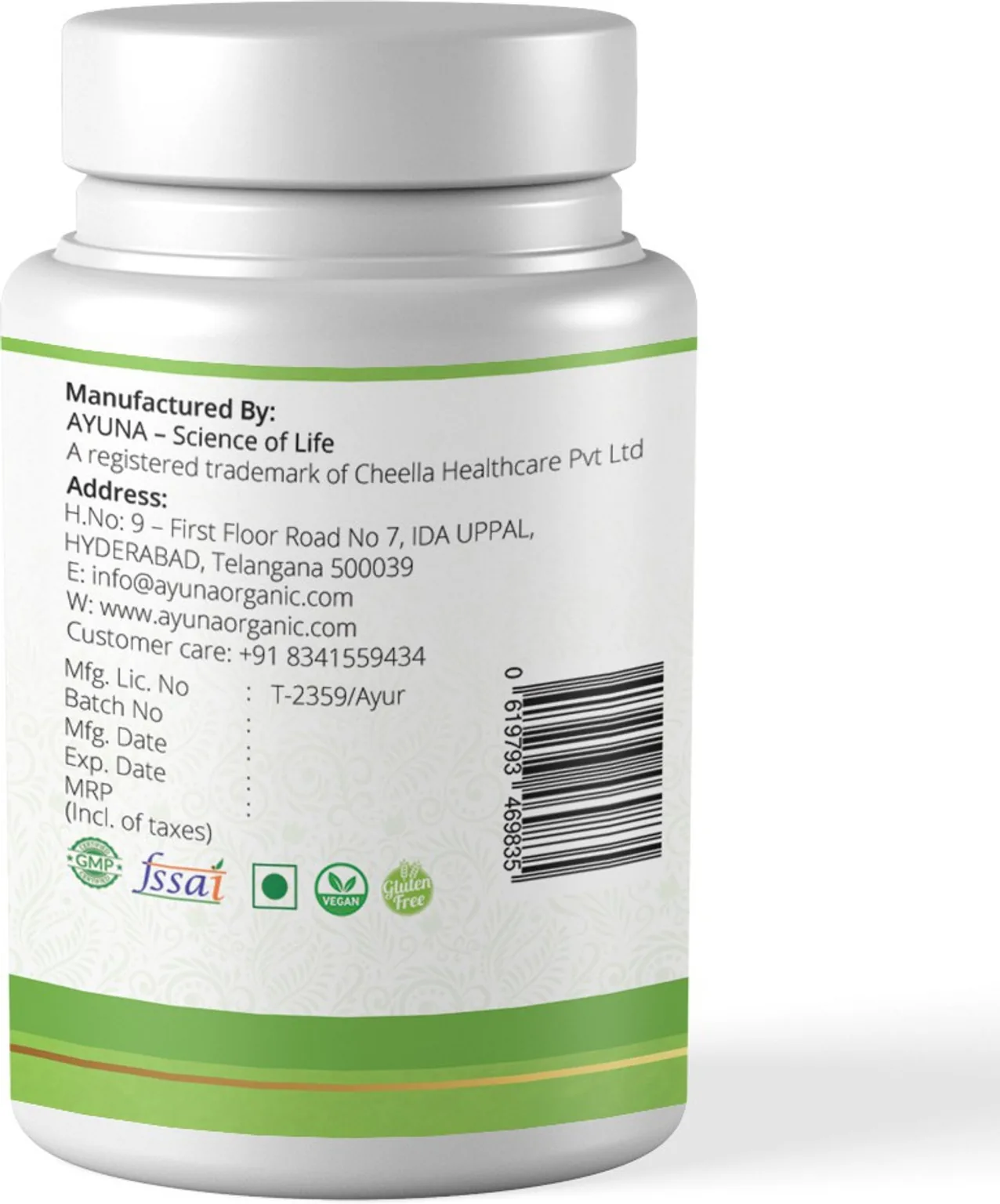 Ayuna Gokshura Veg Capsules | Ayurvedic Kidney & Vitality Supplement | Pure Tribulus Terrestris Extract-2