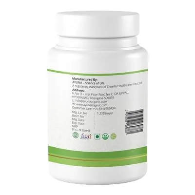 Ayuna Shankapushpi Veg Capsules | Ayurvedic Brain Tonic | Natural Memory and Focus Support-3