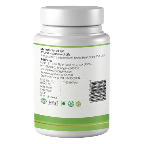 Ayuna Triphala Veg Capsules | Ayurvedic Digestive Support | Natural Triphala Extract-3