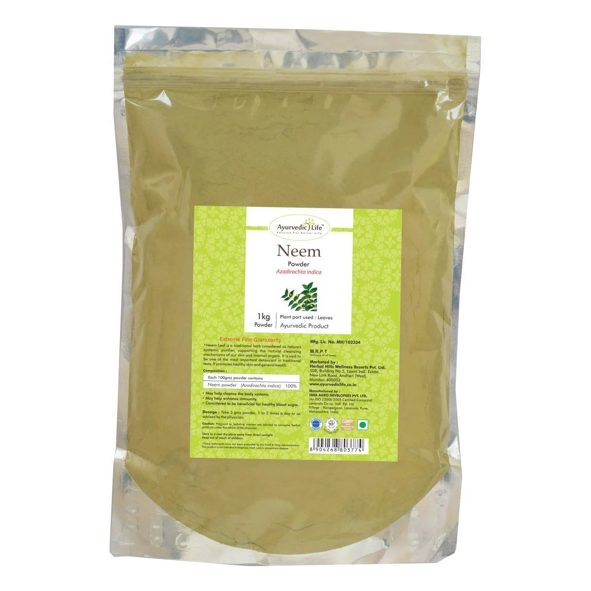 Ayurvedic Life Neem Powder