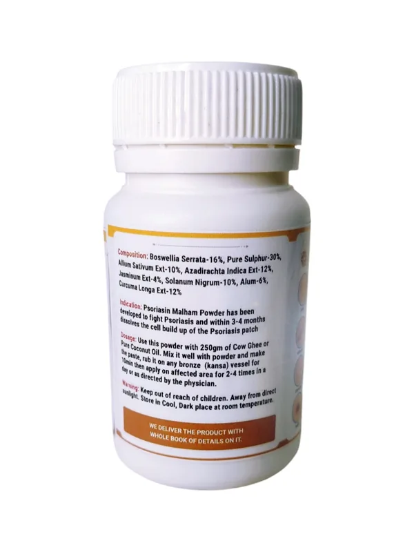 Ayurvedshakti Psoriasin Capsules | Ayurvedic Skin Support | Relief from Scaling and Itching-2