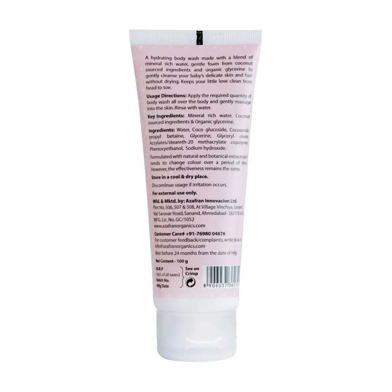 Azafran Organics Baby Gentle Body wash and Shampoo - 2