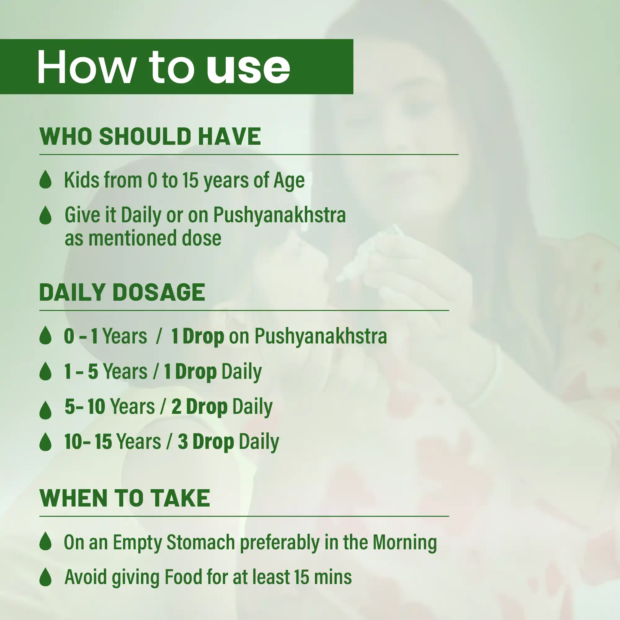 Babyorgano Swarnaprashan Drops (Baalprashan) | Ayurvedic Immunity Booster for Kids | 24K Gold & Herbal Formula-4
