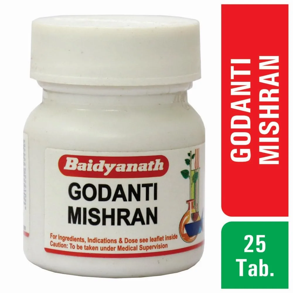 Baidyanath Jhansi Godanti Mishran | Ayurvedic Analgesic Tablets | Natural Fever & Body Ache Relief-3