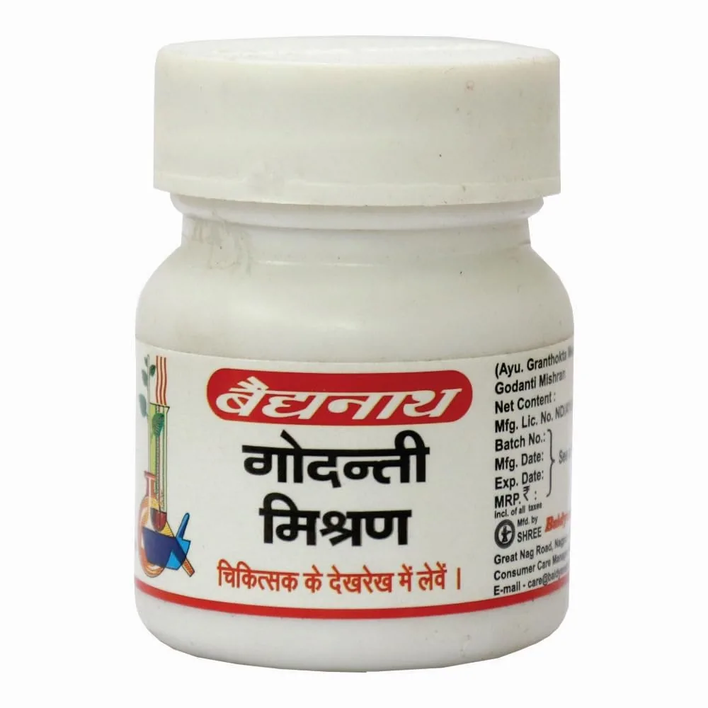 Baidyanath Jhansi Godanti Mishran | Ayurvedic Analgesic Tablets | Natural Fever & Body Ache Relief-4