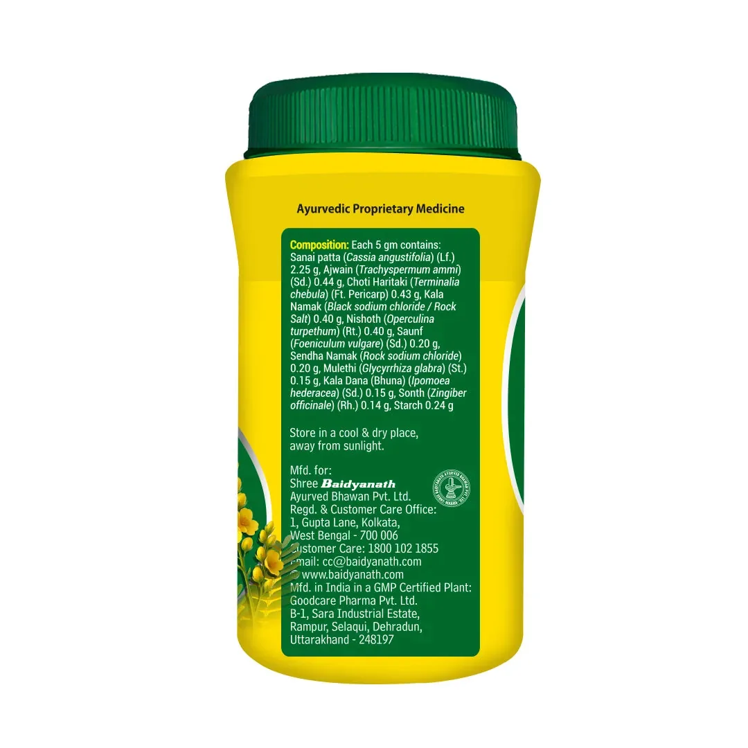 Baidyanath Kabz-Har Ayurvedic Laxative Powder | Herbal Constipation Relief Churna | Gentle Overnight Action-5
