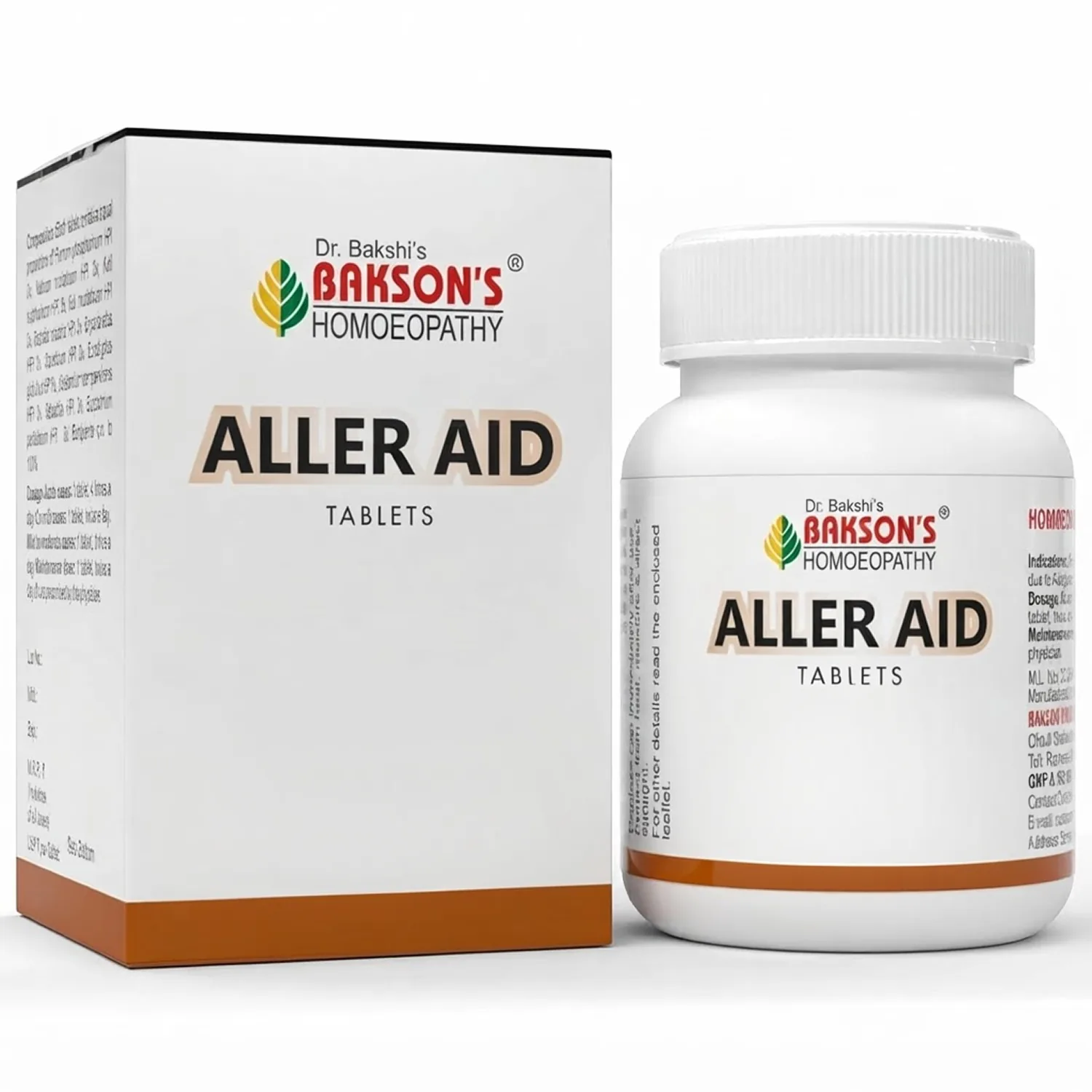 Bakson's Aller Aid Tablets | Homeopathic Allergy Relief | Natural Defense Against Sneezing & Runny Nose-1