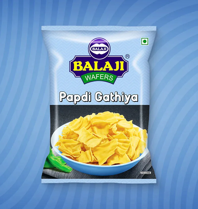Balaji Wafers Papdi Gathiya | Crispy Gujarati Namkeen | Authentic Chai Time Snack-1