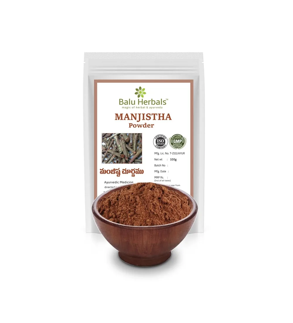 Balu Herbals Rubia Cordifolia Manjishta Powder