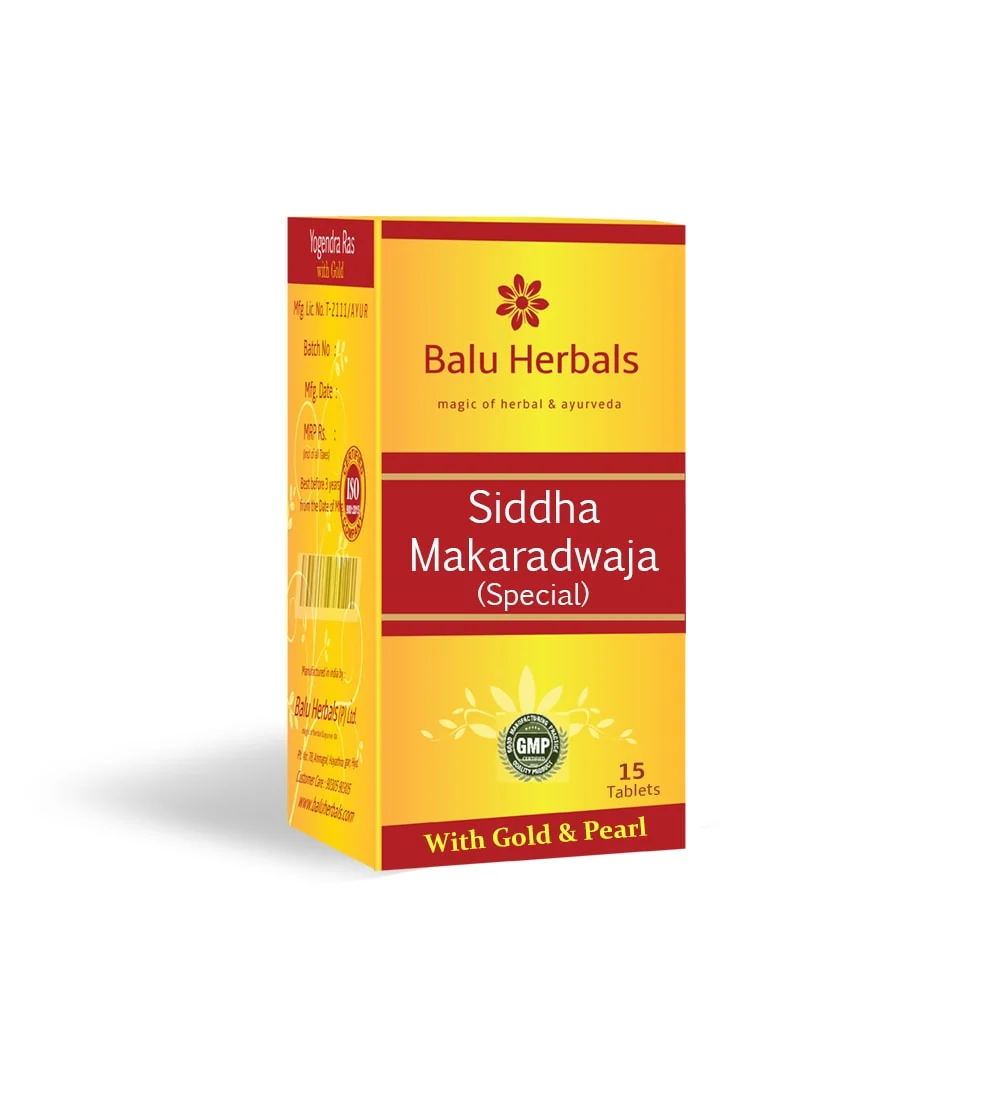 Balu Herbals Siddha Makardhwaj Tablets