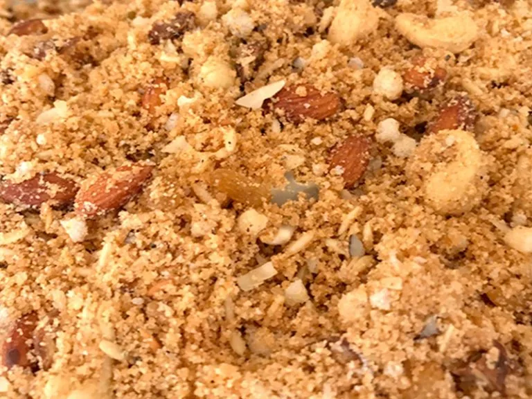Bansal Sweets Panjiri | Pure Desi Ghee Amritsari Sweet | Traditional Dry Fruit Snack-1