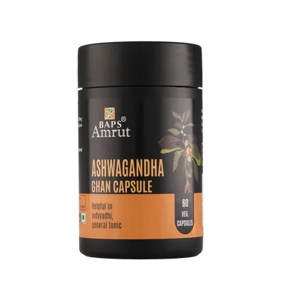 Baps Amrut Ashwagandha Ghan Capsules