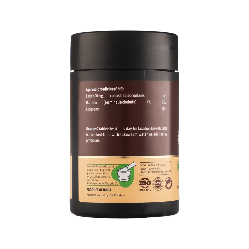 Baps Amrut Harde Tablet | Ayurvedic Digestive Support | Natural Haritaki Supplement-2