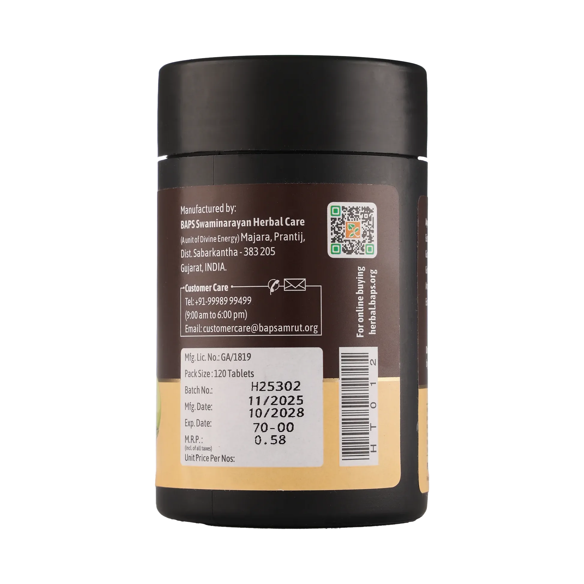 Baps Amrut Rasayan Tablets | Ayurvedic Rejuvenator | Vitality & Immunity Support-3