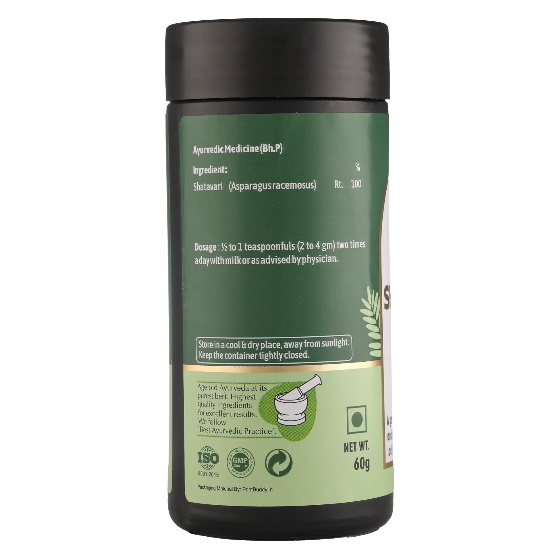 Baps Amrut Shatavari Churna | Ayurvedic Herbal Powder | Women's Wellness & Vitality Support-2
