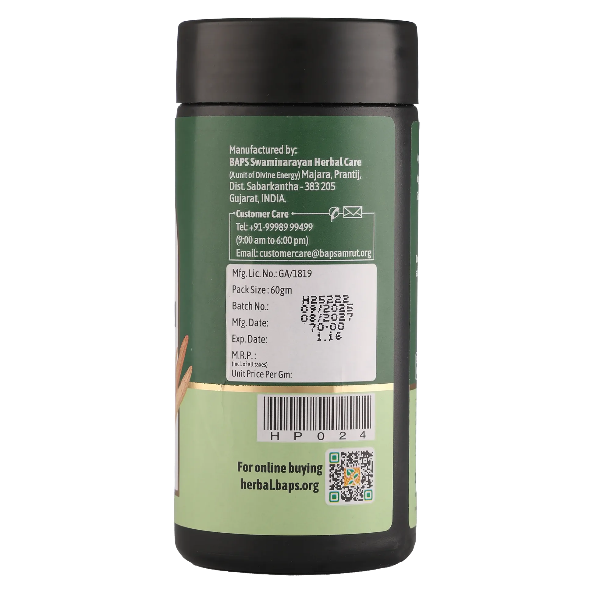 Baps Amrut Shatavari Churna | Ayurvedic Herbal Powder | Women's Wellness & Vitality Support-3