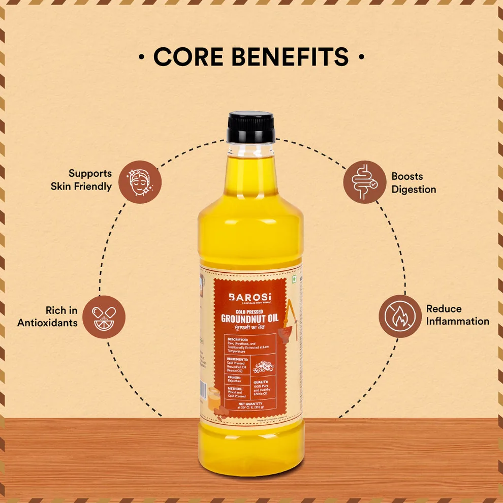 Cold Pressed Groundnut Oil - 2
