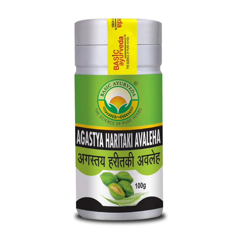 Basic Ayurveda Agastya Haritaki Avaleh | Classical Respiratory Tonic | Herbal Lung & Digestive Support-1