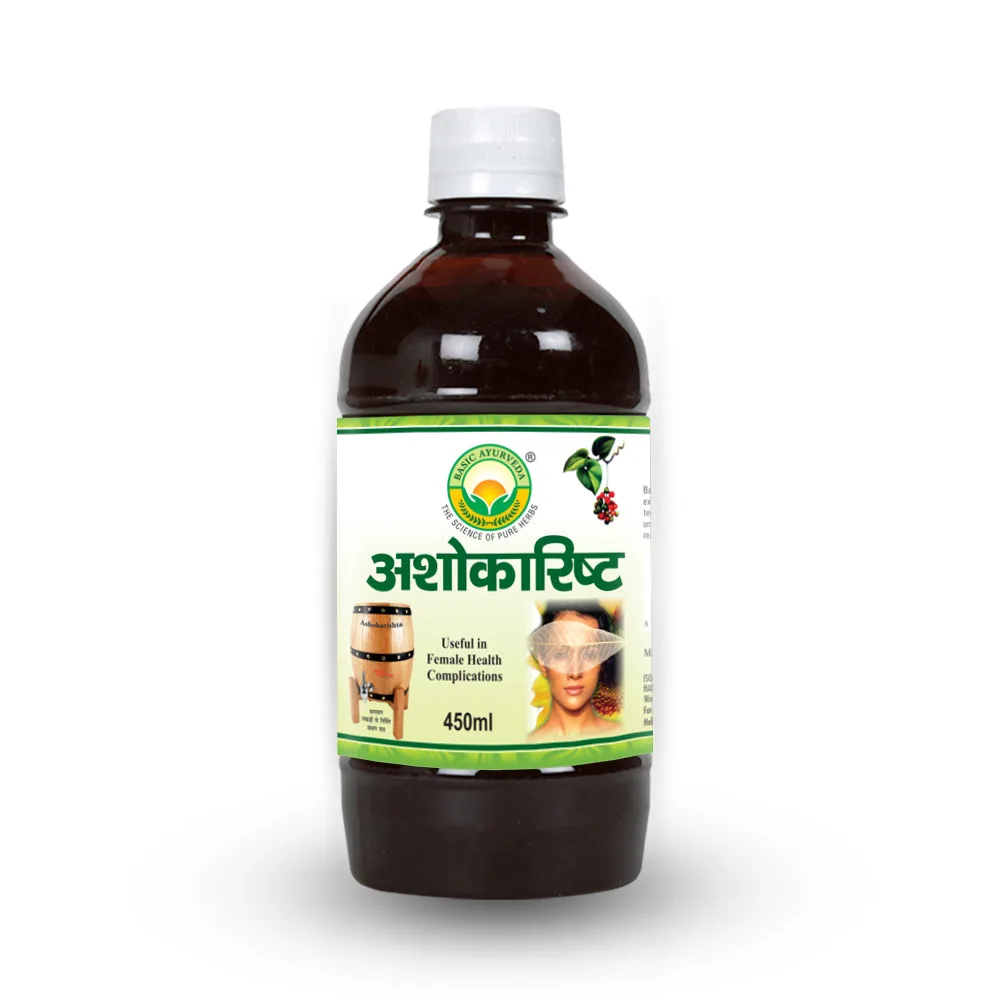 Basic Ayurveda Ashokarishta | Herbal Tonic for Women | Reproductive Health & Hormonal Balance Support-2